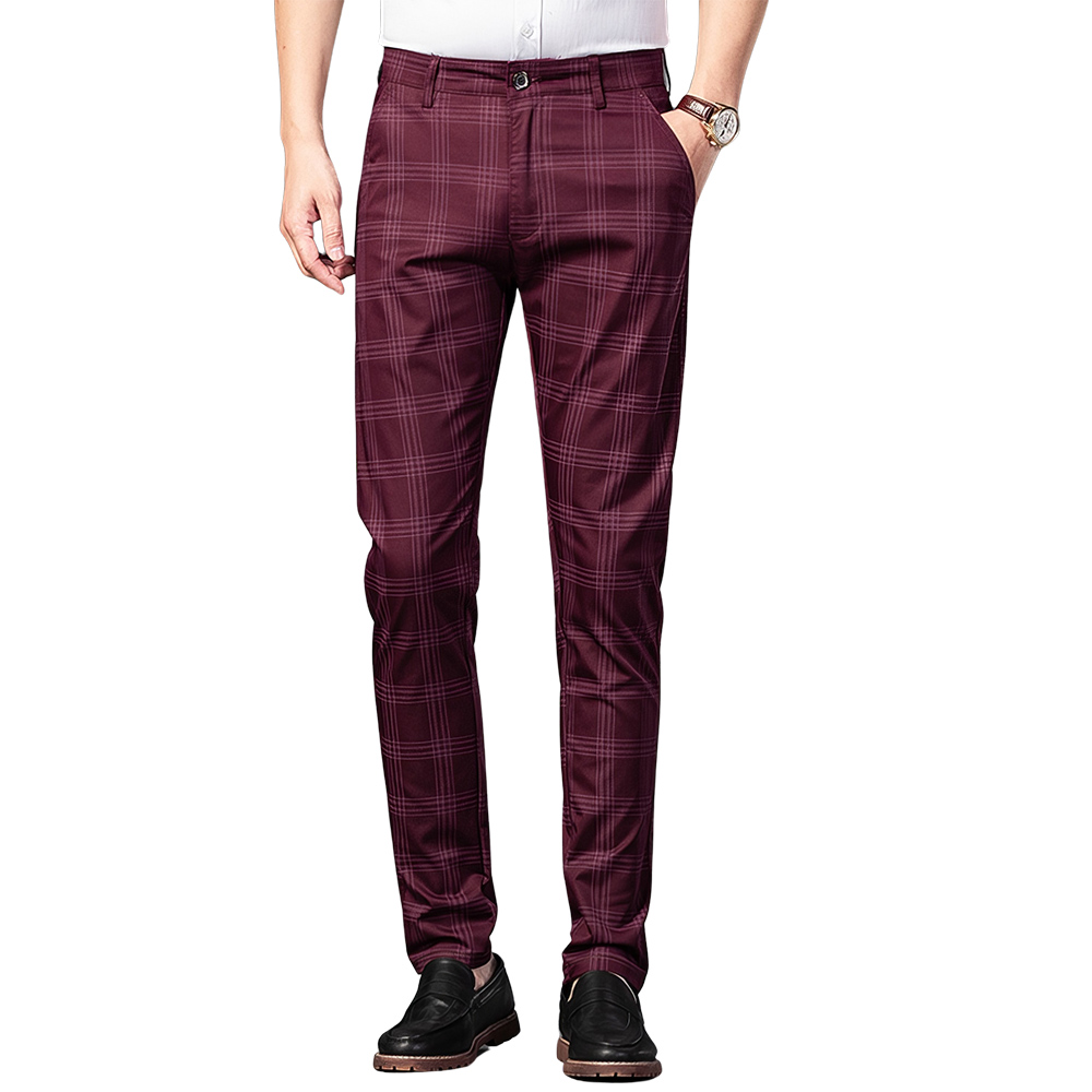 Men's plaid pants